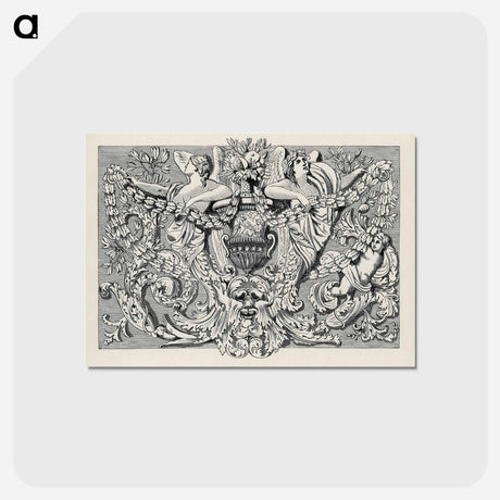 アートポストカード-Angel Ornament, after Owen Jones
 - 装飾の文法 Postcard.