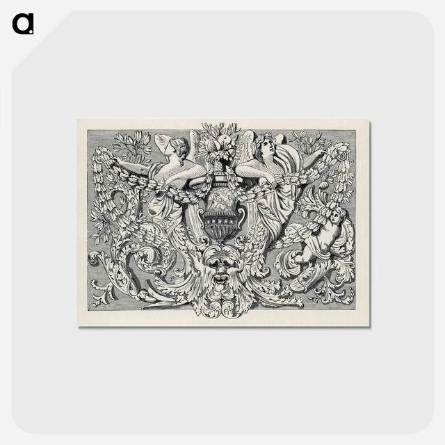 アートポストカード-Angel Ornament, after Owen Jones
 - 装飾の文法 Postcard.