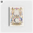 アートメモ帳-Guide for Constructing the Letter C from Mira Calligraphiae Monumenta
 - 書道のお手本 Memo.