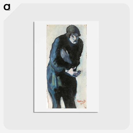 アートポストカード-Beggar - テオ ファン ドゥースブルフ Postcard.