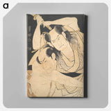 The Actors Sawamura Sōjūrō III holding Sword Aloft, and Arashi Shichigorō III as Fighting Heroes
 - 歌川 豊国 Canvas.