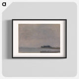 Landscape at Falster - Vilhelm Hammershøi Poster.