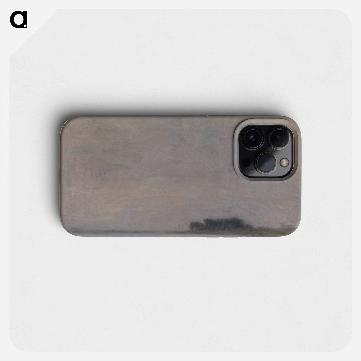 Landscape at Falster - ヴィルヘルム ハンマースホイ Phone Case.