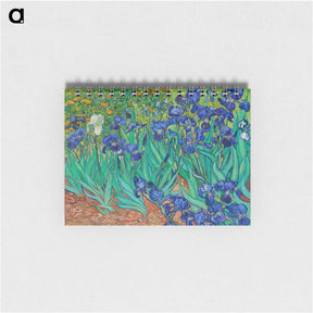 アートメモ帳-Irises - フィンセント ファン ゴッホ Memo.