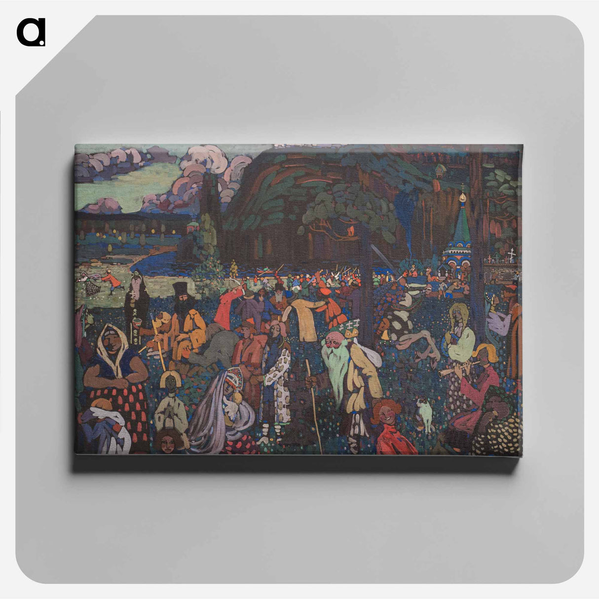 Colorful Life - Wassily Kandinsky Canvas.