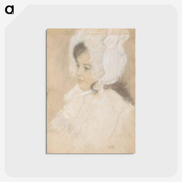 アートポストカード-Portrait of a Child (Marie Moll)
 - ウィーン博物館 Postcard.