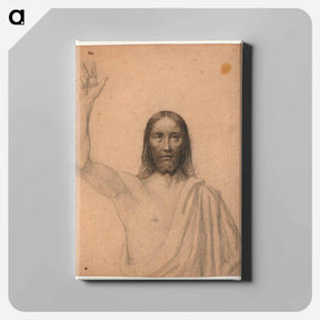アートパネル-Blessed Christ - ヴィルヘルム マーストランド Canvas.