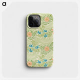 Larkspur - William Morris Phone Case.