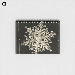 アートメモ帳-Wilson Bentley Photomicrograph of Stellar Snowflake No. 1093 - ウィルソン ベントレー Memo.