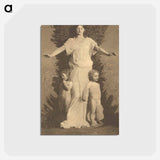 アートポストカード-Caritas - アボット ハンダーソン セイヤー Postcard.