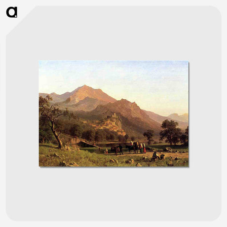 1-27_Albert-Bierstadt_postcard