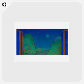 アートポストカード-Sea Shore - 不思議の国のアリス Postcard.