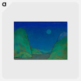 アートポストカード-Sea Shore - 不思議の国のアリス Postcard.