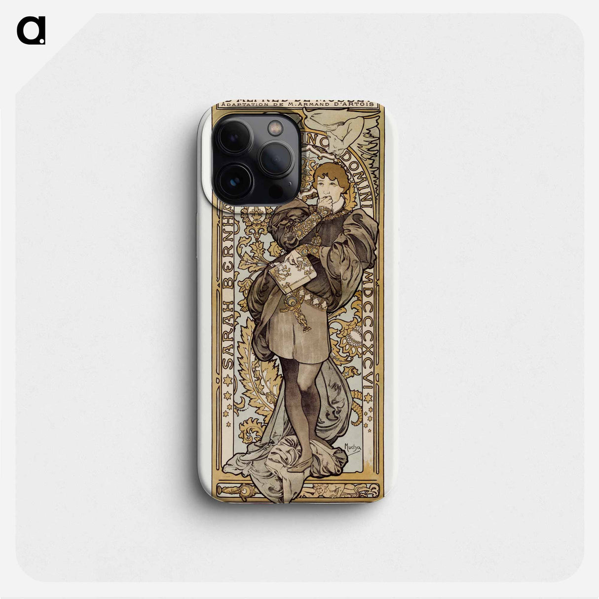 Lorenzaccio - Alphonse Mucha Phone Case.