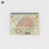 View of Antwerp - アンティーク地図 Memo.