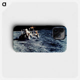 The Lunar Roving Vehicle - アポロ月面着陸 Phone Case.