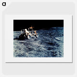 The Lunar Roving Vehicle - アポロ月面着陸 Poster.