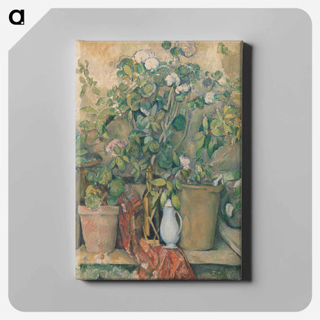 アートパネル-Terracotta Pots and Flowers
 - バーンズ・コレクション Canvas.