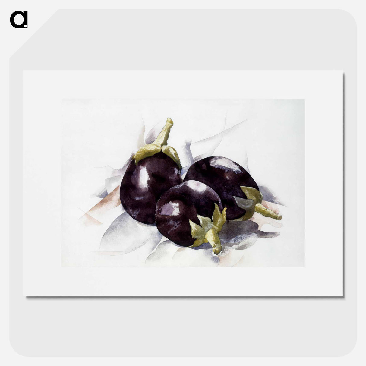 Eggplants - Charles Demuth Poster.