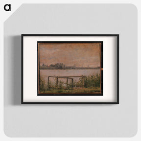 アートポスター-View of Copenhagen seen from Dosseringen - クリステン ケプケ Poster.