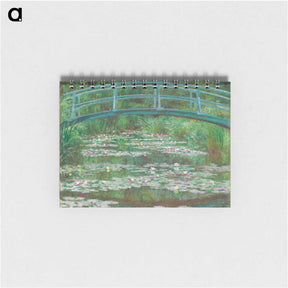 アートメモ帳-The Japanese Footbridge - クロード モネ Memo.