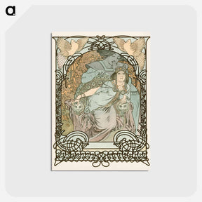 アートポストカード-Ilsee, Princesse de Tripoli
 - クリーブランド美術館 Postcard.