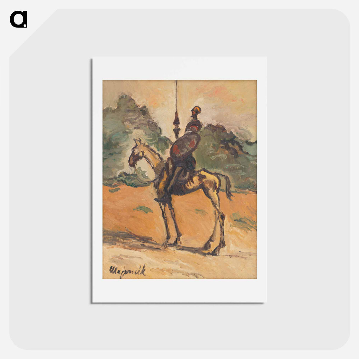 アートポストカード-Don Quixote
 - シプリアン マジェルニク Postcard.