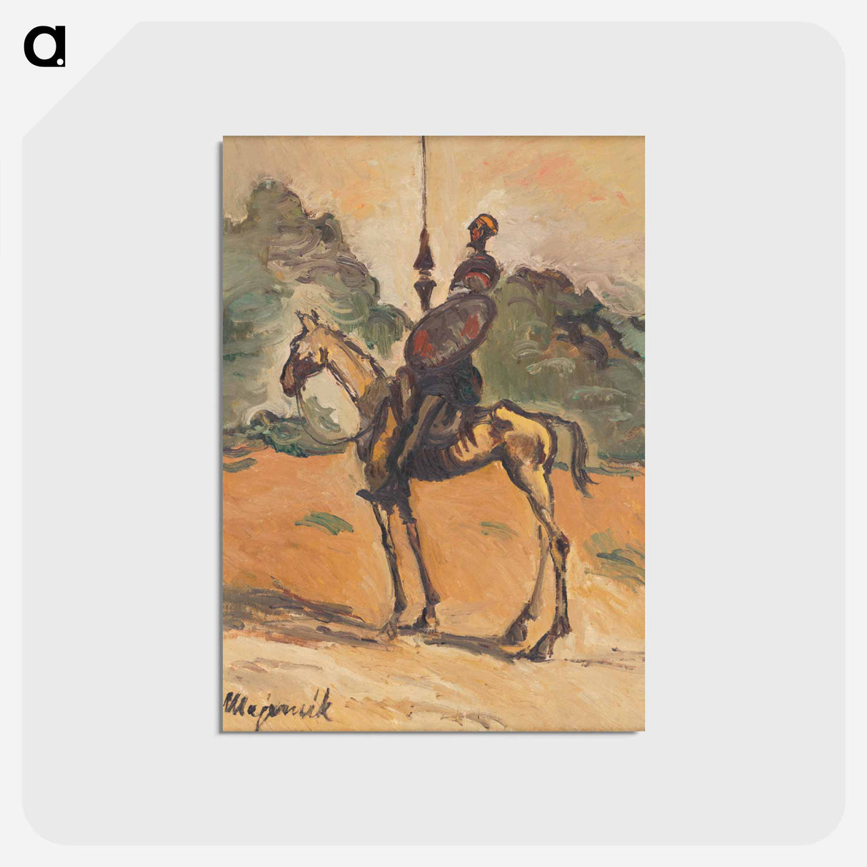 アートポストカード-Don Quixote
 - シプリアン マジェルニク Postcard.