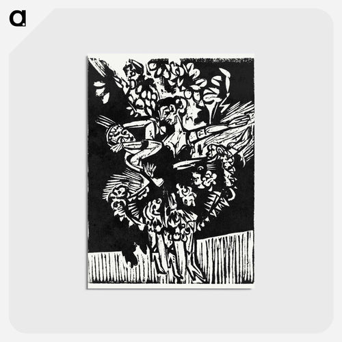 Two Dancing Girls
 - デトロイト美術館 Postcard.