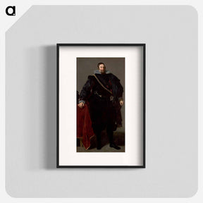 アートポスター-Portrait of the Count Duke of Olivares - ディエゴ ベラスケス Poster.