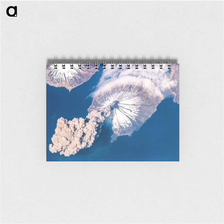 アートメモ帳-Eruption of Cleveland Volcano
 - 上空からの地球 Memo.