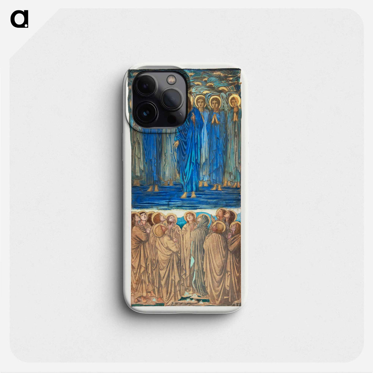 Ascension of Christ (Acts I, 1–9): Study for stained-glass window - エドワード バーン ジョーンズ Phone Case.