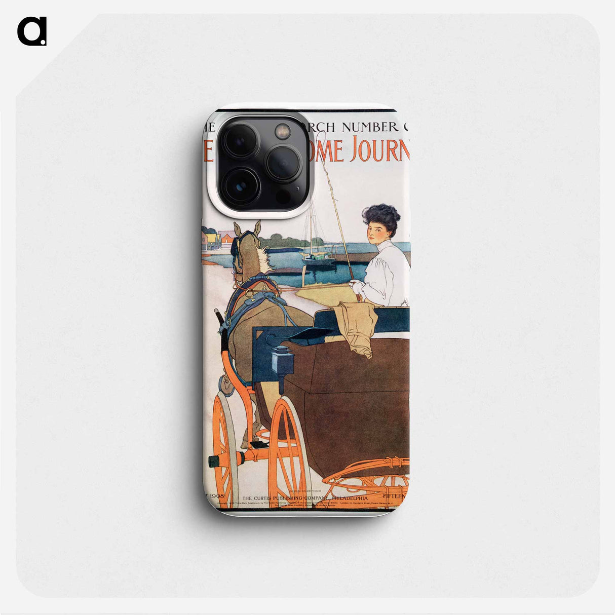 The Summer–Porch Number of The Ladies' Home Journal - エドワード ペンフィールド Phone Case.