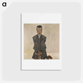 アートポストカード-Egon Schiele - Eduard Kosmack - エゴン シーレ Postcard.