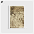アートポストカード-Female Saint Beholding Vision of Christ Child and Saint Joseph - エル グレコ Postcard.