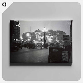 アートパネル-London at night - エリック リー ジョンソン Canvas.