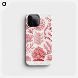 Florideae–Rotalgen - エルンスト ヘッケル Phone Case.