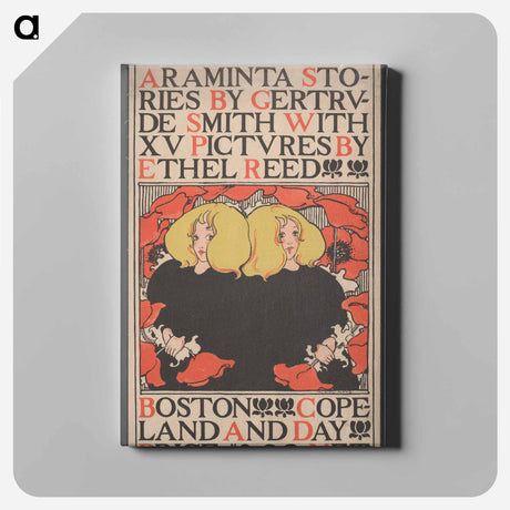 アートパネル-Twin blonde girls - エセル リード Canvas.