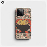 Twin blonde girls - Ethel Reid Phone Case.