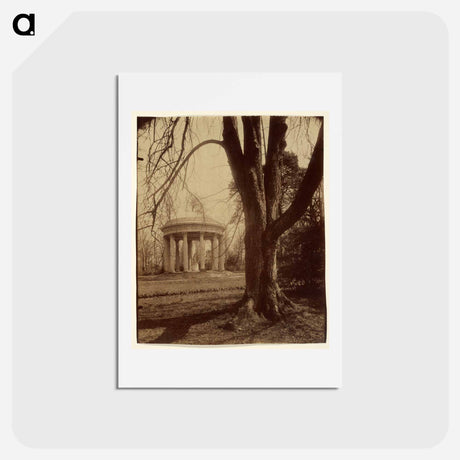 アートポストカード-The Temple of Love, Petit Trianon
 - ウジェーヌ アジェ Postcard.