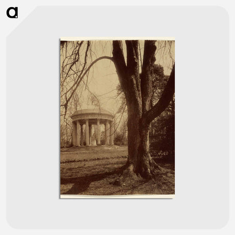 アートポストカード-The Temple of Love, Petit Trianon
 - ウジェーヌ アジェ Postcard.