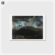 アートポストカード-Aurora Borealis, Mt Desert Island, from Bar Harbor, Maine - フレデリック エドウィン チャーチ Postcard.