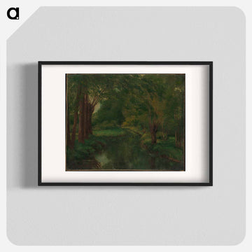 グリーン - ギュスターヴ クールベ Poster.