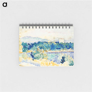 Mediterranean Landscape with a White House - アンリ エドモンド クロス Memo.