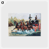 アートポストカード-Promenade des Anglais - アンリ ド トゥールーズ ロートレック Postcard.