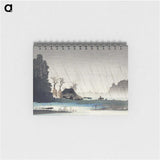 アートメモ帳-Rain at Igusa - 高橋 宏明 Memo.