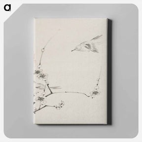 アートパネル-Birds on a Plum Tree
 - 伊藤若冲 Canvas.
