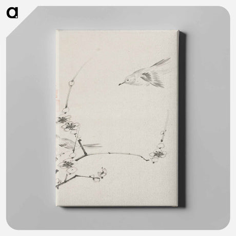 アートパネル-Birds on a Plum Tree
 - 伊藤若冲 Canvas.