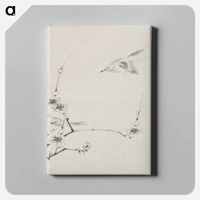 アートパネル-Birds on a Plum Tree
 - 伊藤若冲 Canvas.
