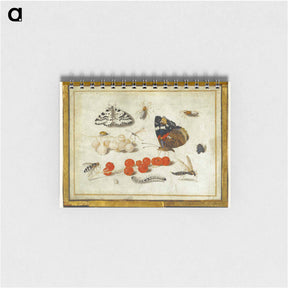 アートメモ帳-Butterflies, Insects, and Currants
 - ヤン ファン ケッセル Memo.